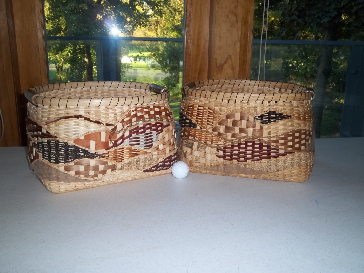 Tapestry designed baskets, my new adventure.